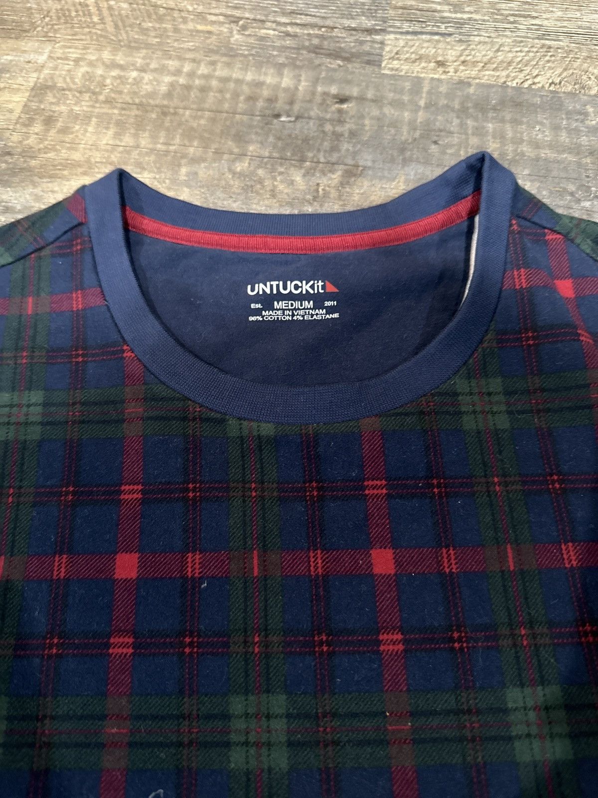 UNTUCKit UNTUCKit Plaid Sweater Size US M / EU 48-50 / 2 - 2 Thumbnail
