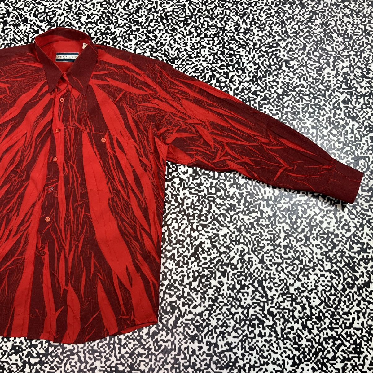 Japanese Brand Vintage Y2K Japanese Abstract Issey Miyake Style Retro Shirt Size US L / EU 52-54 / 3 - 5 Thumbnail