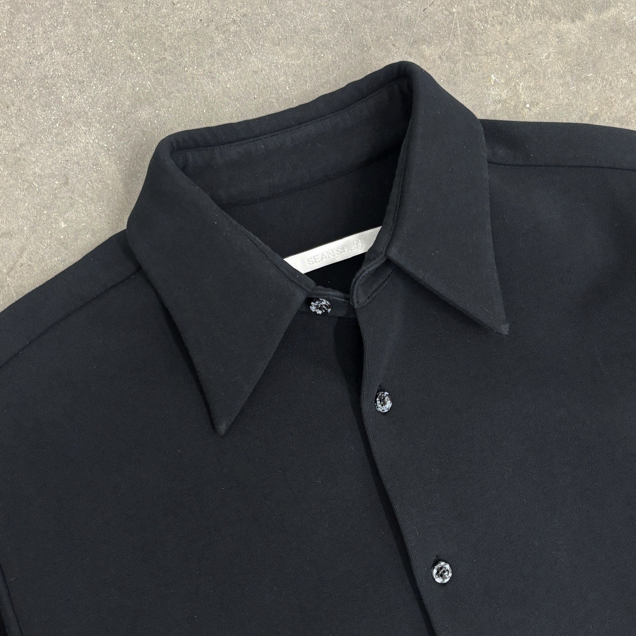 Sean Suen Sean Suen Black Soft Shirt AW20 Size US L / EU 52-54 / 3 - 3 Thumbnail