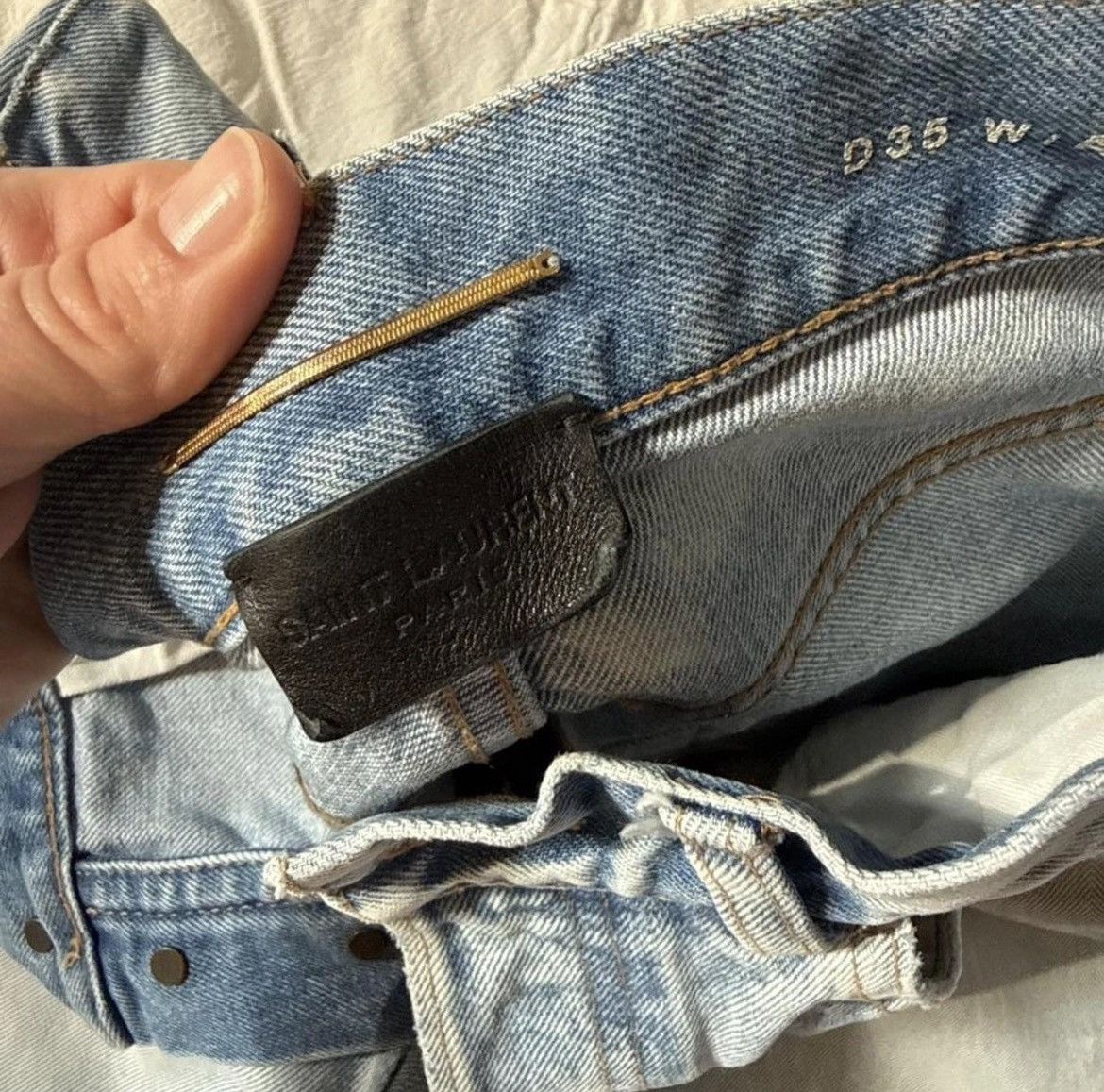 Saint Laurent Paris Saint laurent paris D35 Size 27" / US 4 / IT 40 - 4 Thumbnail