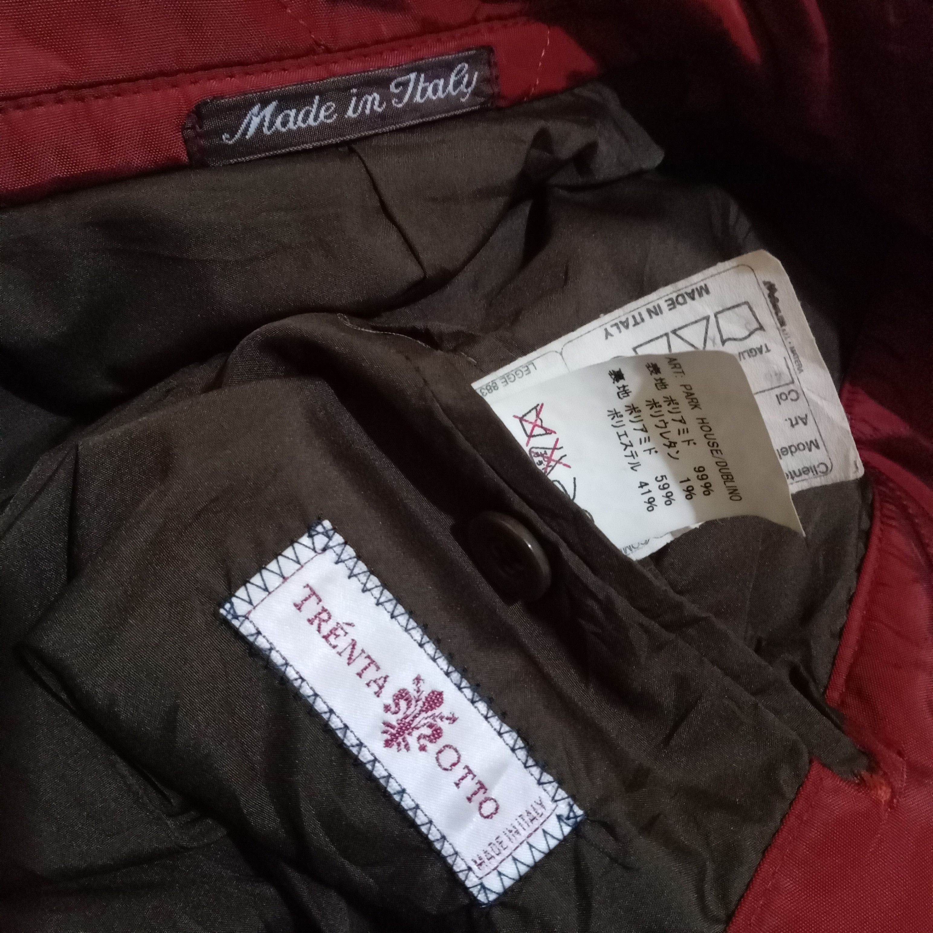Italian designers vintage blazer Trènta Otto
