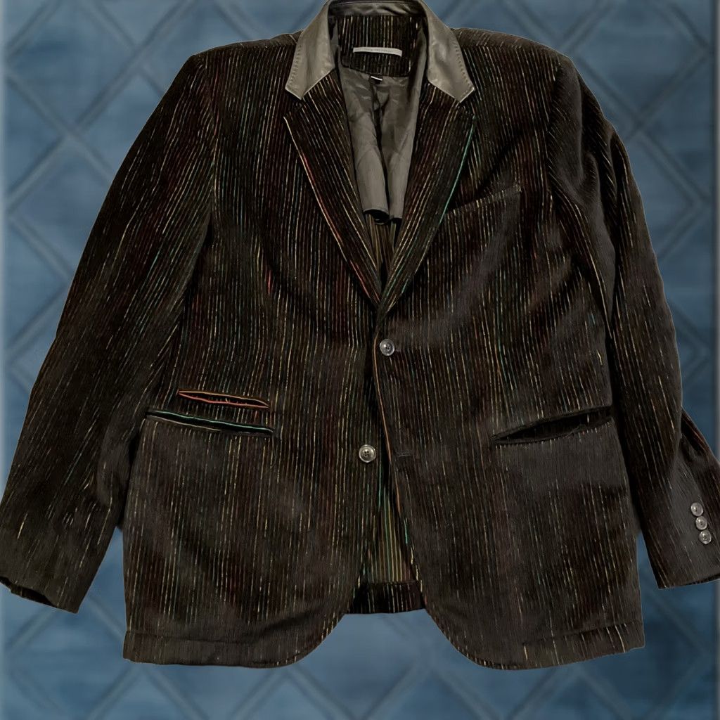 John Varvatos VINTAGE John Varvatos Blazer Shirt? Size 46R - 1 Thumbnail