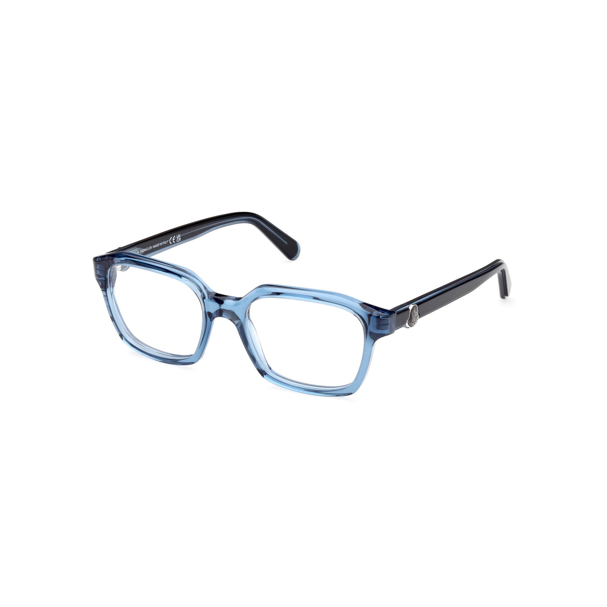 Moncler o1y0225 Size : OS / 52 mm Eyeglass Frame in Blue/Black Size ONE SIZE - 3 Thumbnail