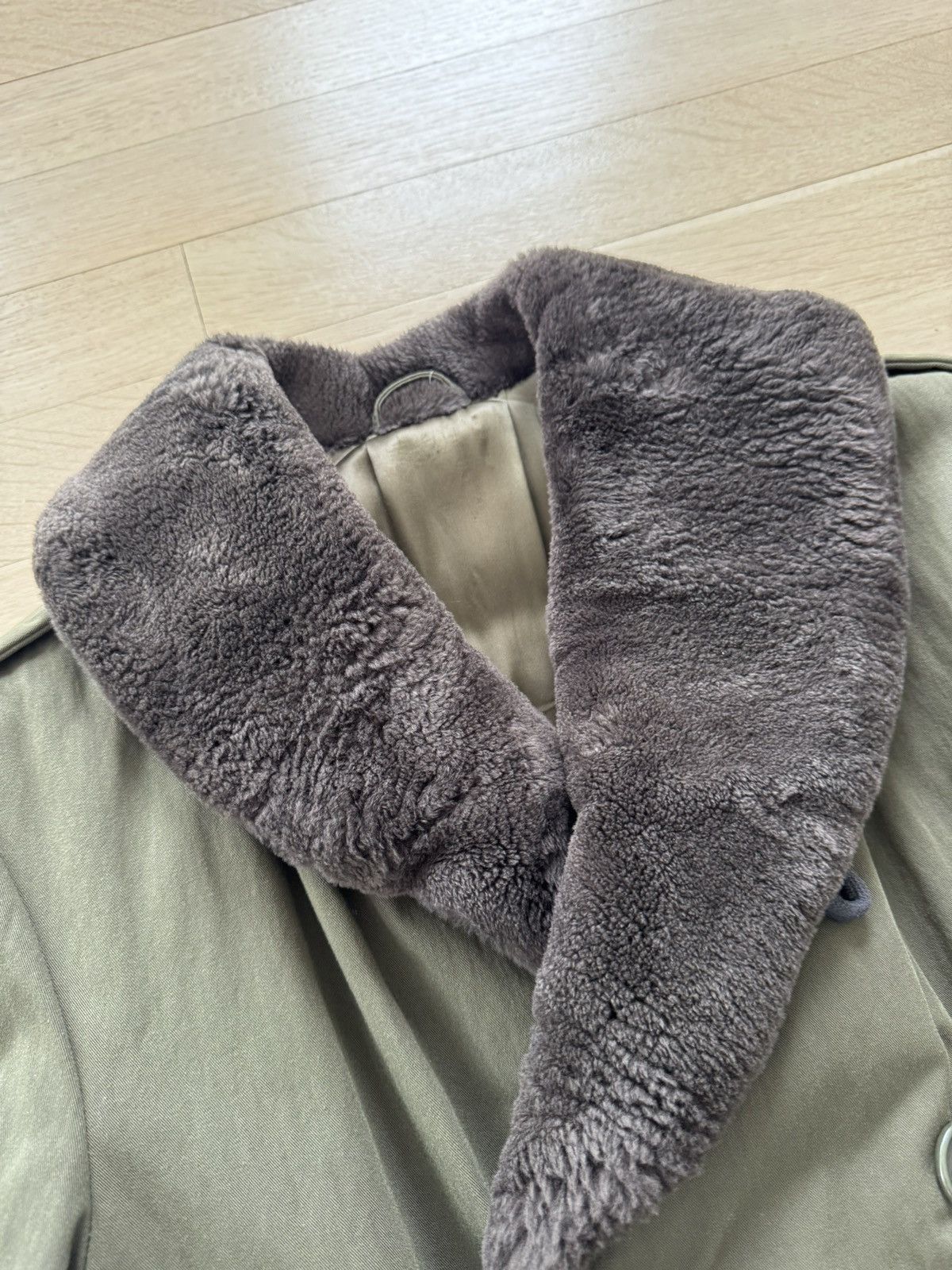 Aspesi Military inspired peacoat with fur Size US M / EU 48-50 / 2 - 2 Thumbnail