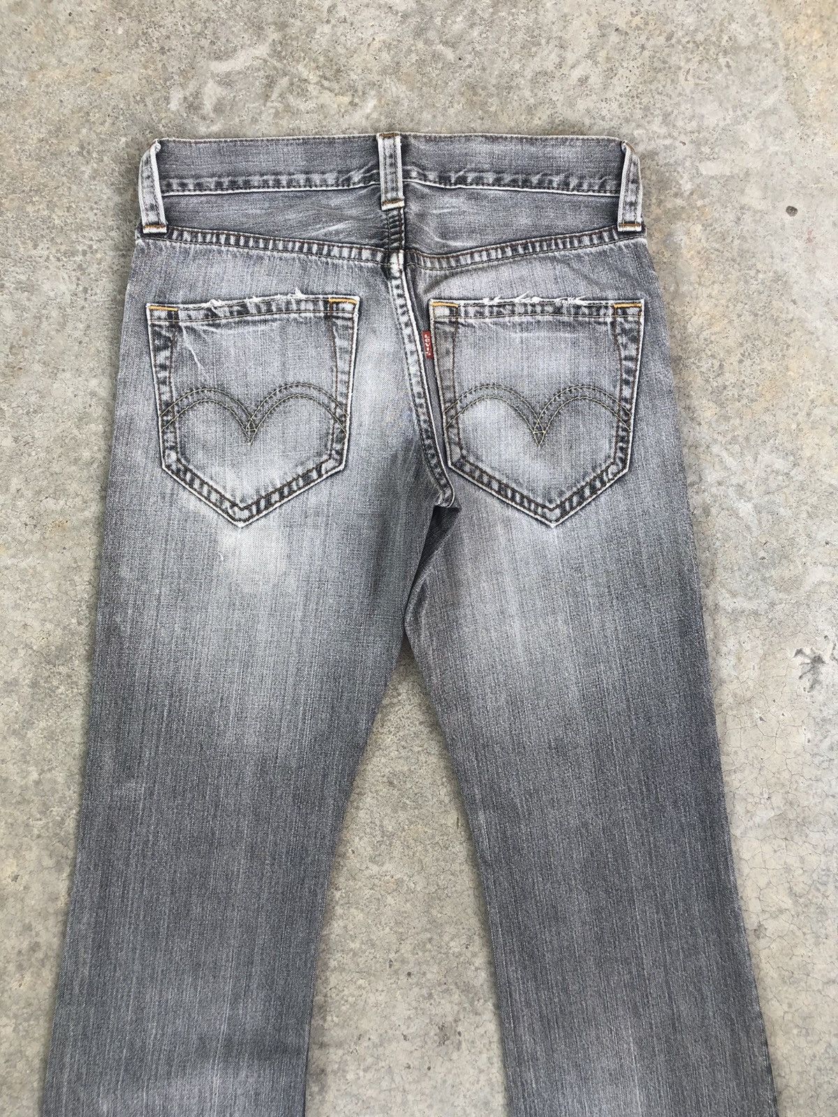 Levi's Y2k Levi’s Flared Jeans Distressed Jeans 507 Size US 32 / EU 48 - 8 Thumbnail