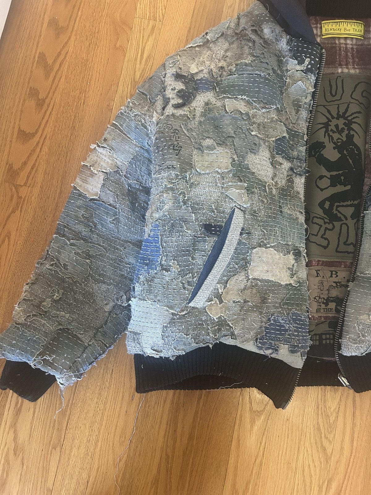 Kentucky Boy Tyler 1/1 Crust Denim American Flag Sample Size US L / EU 52-54 / 3 - 2 Thumbnail