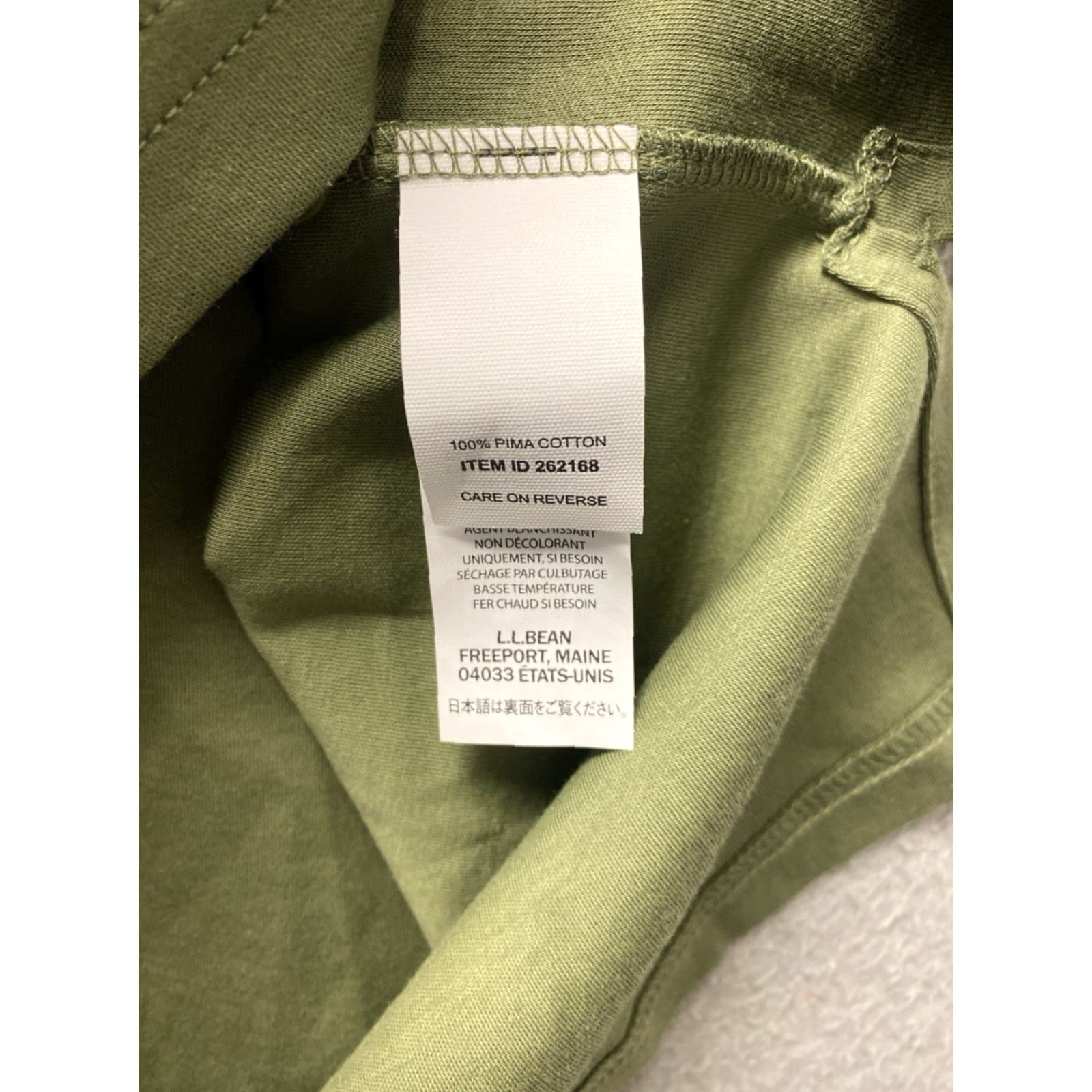 Vintage VINTAGE L.L. Bean Mens Large Olive Knit Polo Shirt Short Sleeve Casual Outdoor Preppy 2XL Size US XXL / EU 58 / 5 - 6 Thumbnail