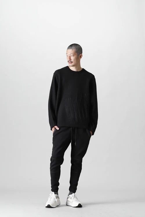 Adidas × Y-3 × Yohji Yamamoto Y-3 WOOLY FLEECE GRAPHIC CREW