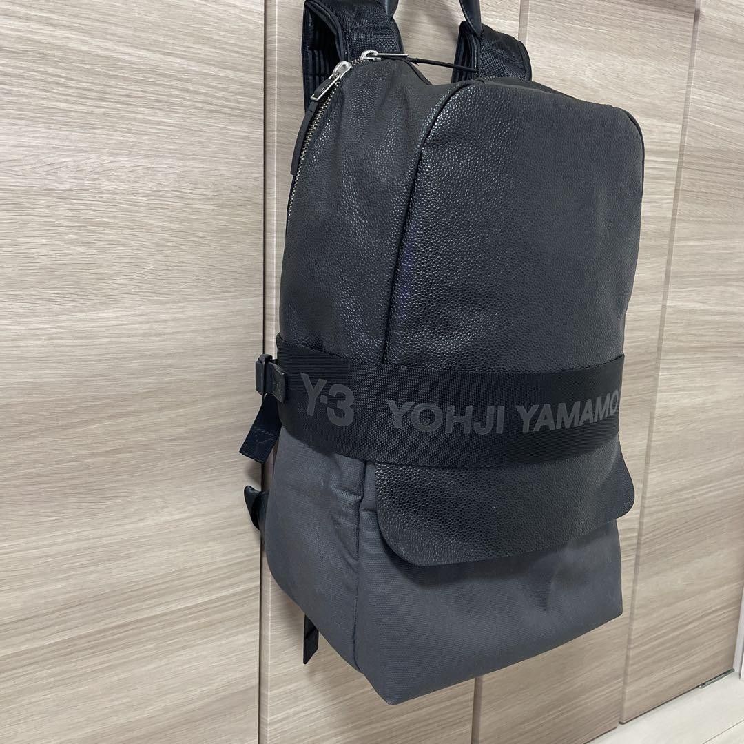Yohji Yamamoto yohji yamamoto Y-3 QASA LEATHER BACKPACK Size ONE SIZE - 2 Thumbnail
