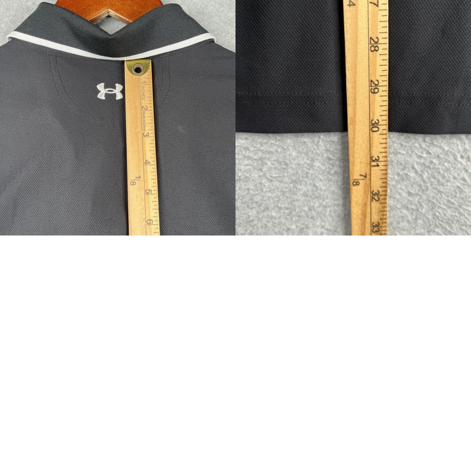 Under Armour Under Armour Polo Shirt Black Regular Size L Mens HeatGear Lightweight Logo Clothing Shirt Size US L / EU 52-54 / 3 - 8 Thumbnail