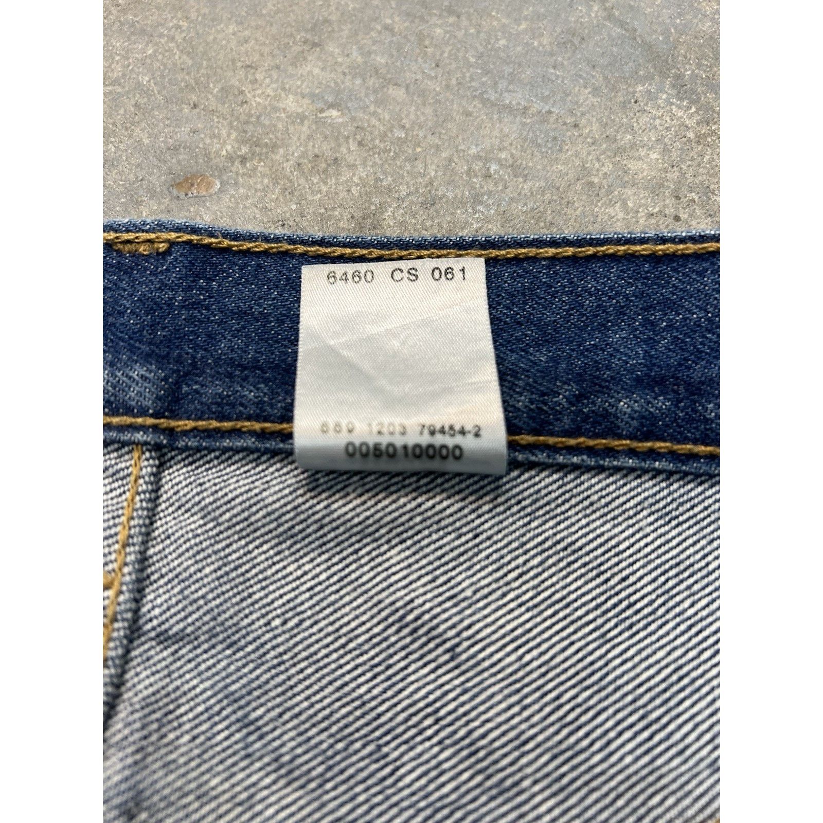 Levi's Levis 501 XX Vintage 2003 Jeans Dark Wash Fade Men’s 31x32.5 Size US 31 - 6 Thumbnail