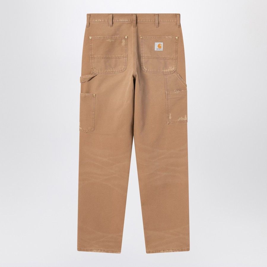 o1d2blof0226 Double Knee Pants in Brown