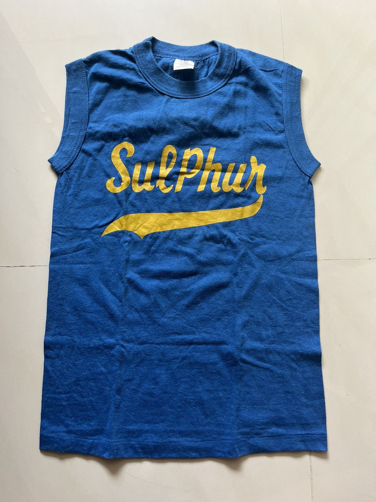 Vintage Vintage “SulPhur” tee Size US S / EU 44-46 / 1 - 1 Thumbnail