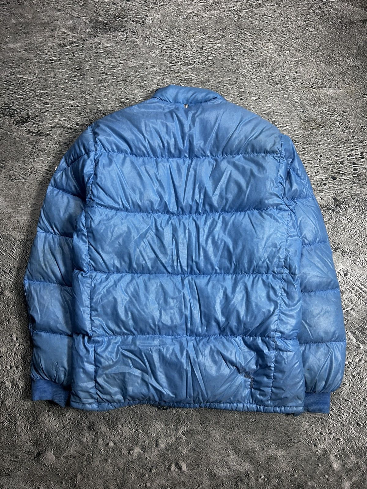 Moncler 90s Moncler vintage baby blue puffer jacket Size US L / EU 52-54 / 3 - 16 Thumbnail
