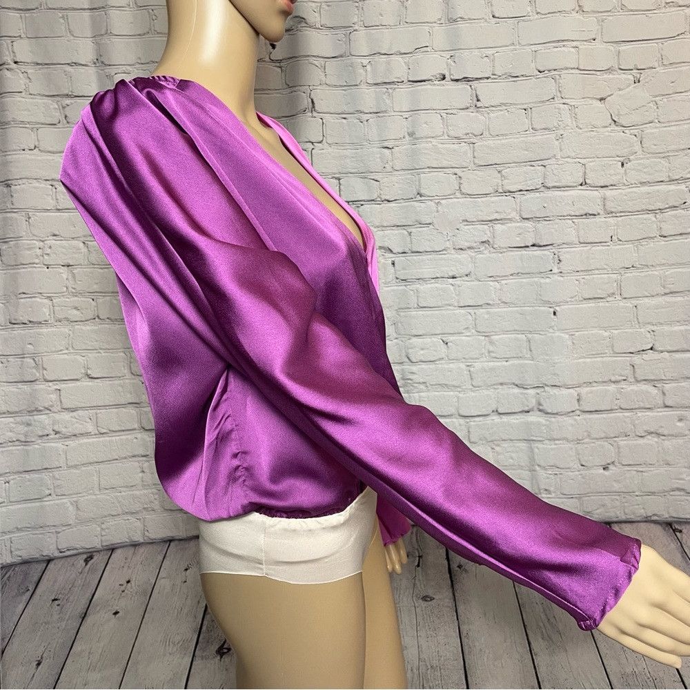 Other NWT New Strut & Bolt Two-Tone Bodysuit Dark Light Purple Si Size M / US 6-8 / IT 42-44 - 4 Thumbnail