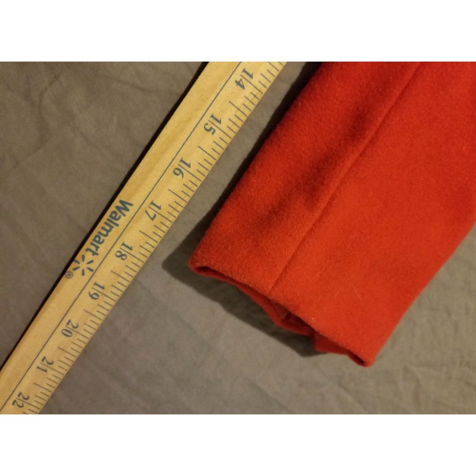Gap VINTAGE Gap Peacoat Jacket XS Orange Womens Size XS / US 0-2 / IT 36-38 - 7 Thumbnail