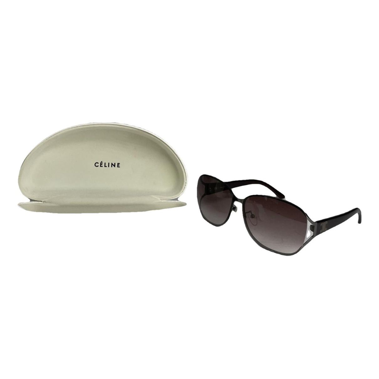 Celine Purple Plastic Sunglasses Size ONE SIZE - 1 Thumbnail