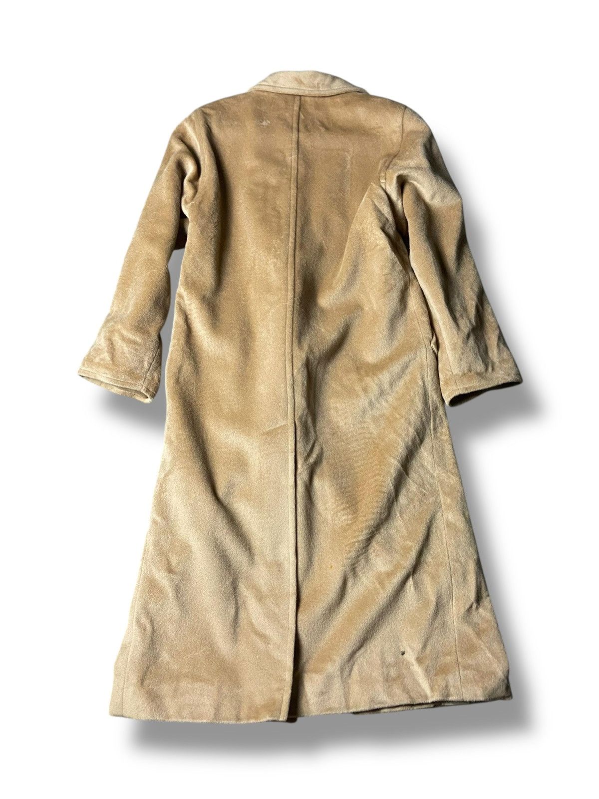 Japanese Brand Max Mara Double Breasted Wool Camel Blend Coat (159) Size XS / US 0-2 / IT 36-38 - 7 Thumbnail