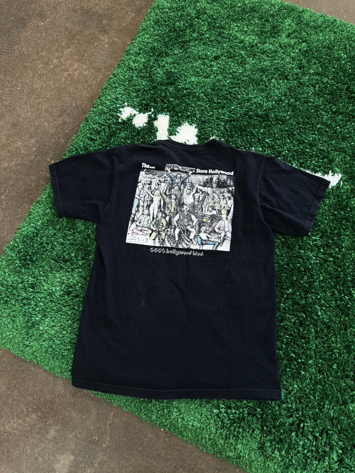 Fucking Awesome Fucking Awesome Hollywood Store Pocket Tee Black Medium Size US M / EU 48-50 / 2 - 3 Thumbnail