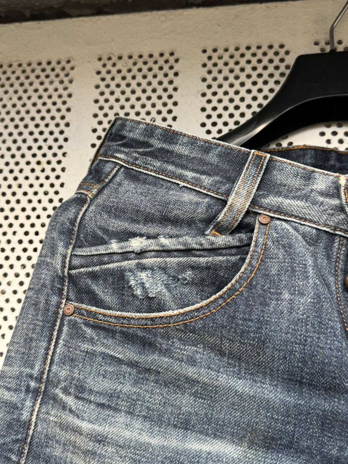 Takeshy Kurosawa Takeshy Kurosawa Handmade Jeans Blue Size US 32 / EU 48 - 9 Thumbnail