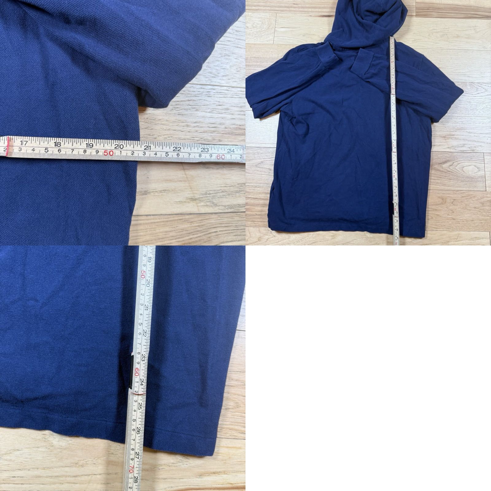 Ralph Lauren Ralph Lauren Polo Hooded Shirt Mens L Blue Long Sleeve Pullover Sweatshirt with Crest Pony Crest Metal Theme Size US L / EU 52-54 / 3 - 8 Thumbnail