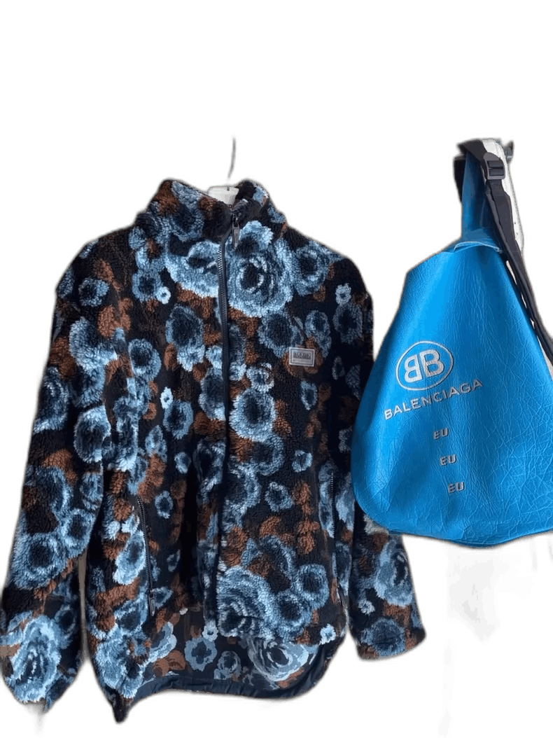 Martine Rose napa by martine rose floral fleece jacket Size US S / EU 44-46 / 1 - 1 Thumbnail