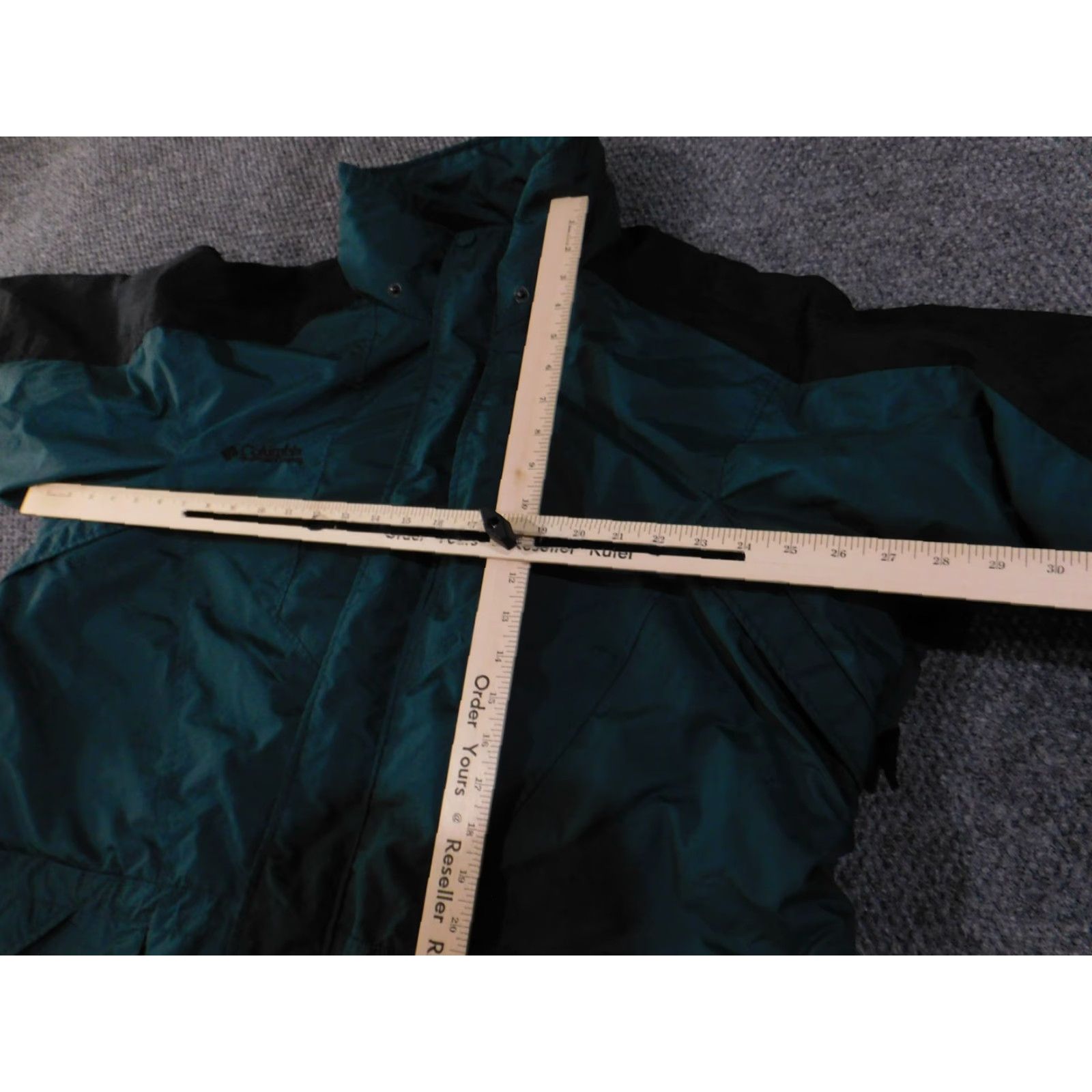 Doublet VINTAGE Columbia Jacket Mens XL Green Black Double Whammy Parka Outdoor Coat 90s Size US XL / EU 56 / 4 - 5 Thumbnail