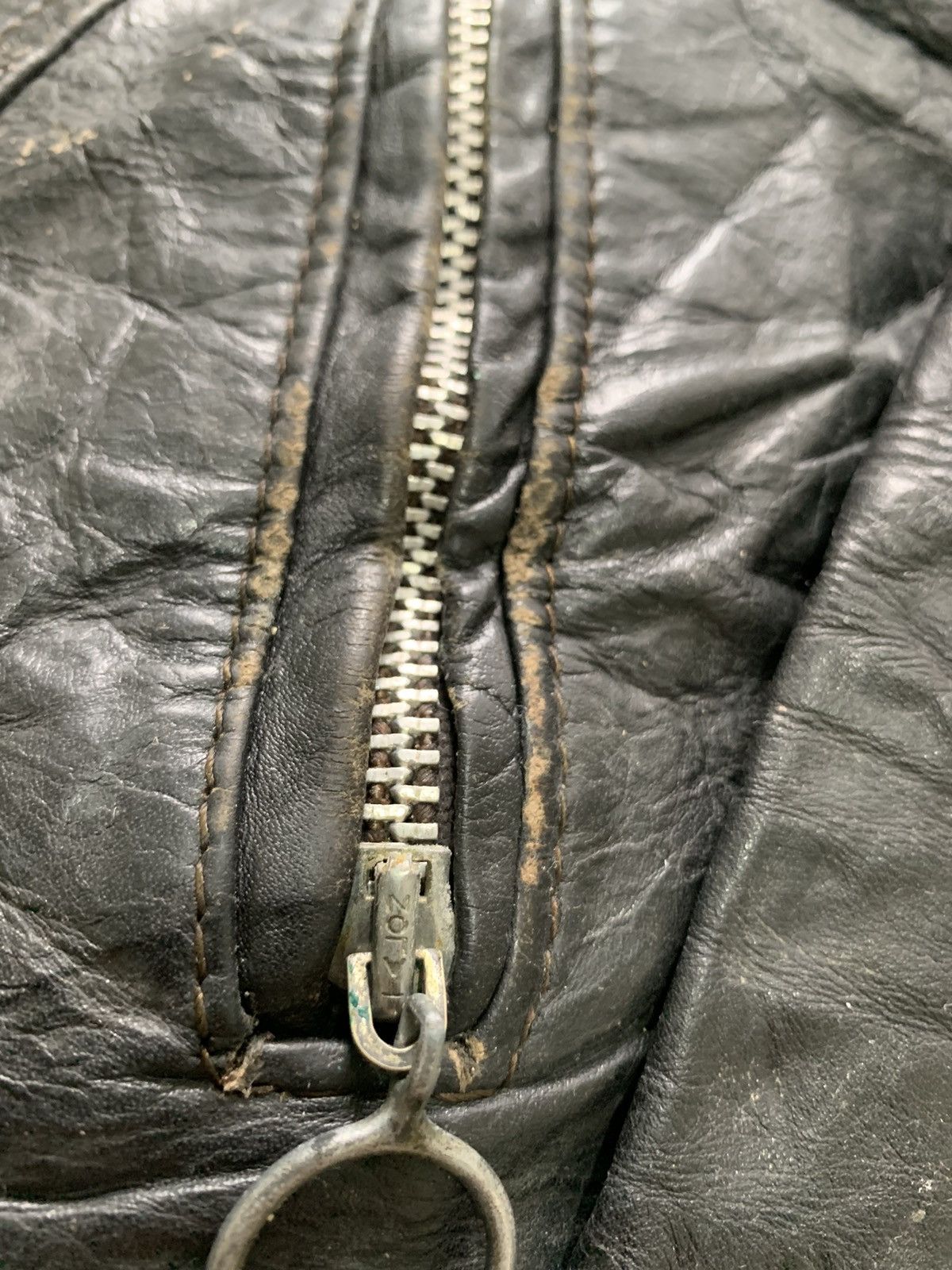 Brooks Brothers × Vintage VINTAGE BROOKS LEATHER JACKET 60s Size US S / EU 44-46 / 1 - 4 Thumbnail