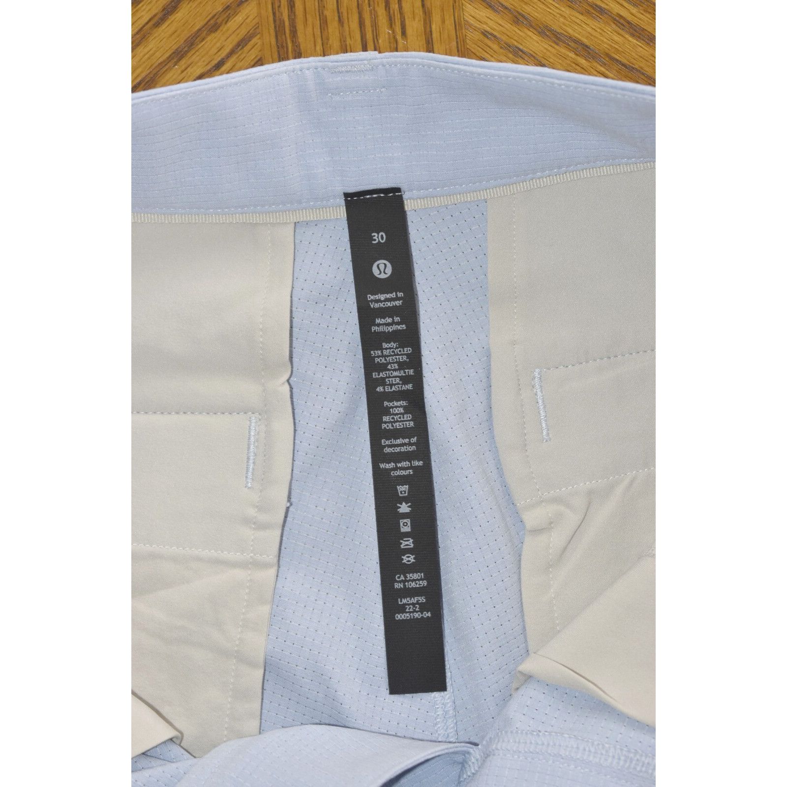 Lululemon NWOT LULULEMON Blue Commission Classic Fit Trouser Pants 30 Size US 30 / EU 46 - 6 Thumbnail
