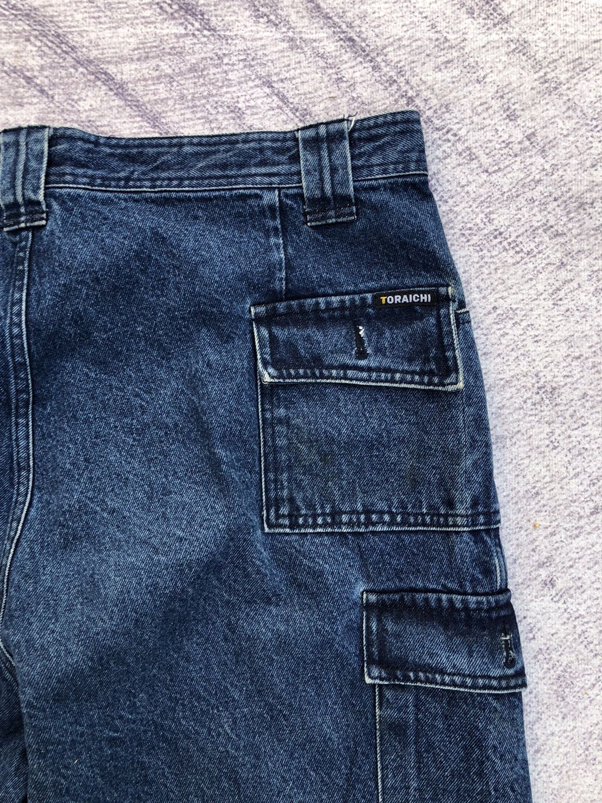 Japanese Brand × Jean 🔴Jeans Cargo Pants 7 Pocket Big Size W36 Size US 36 / EU 52 - 12 Thumbnail