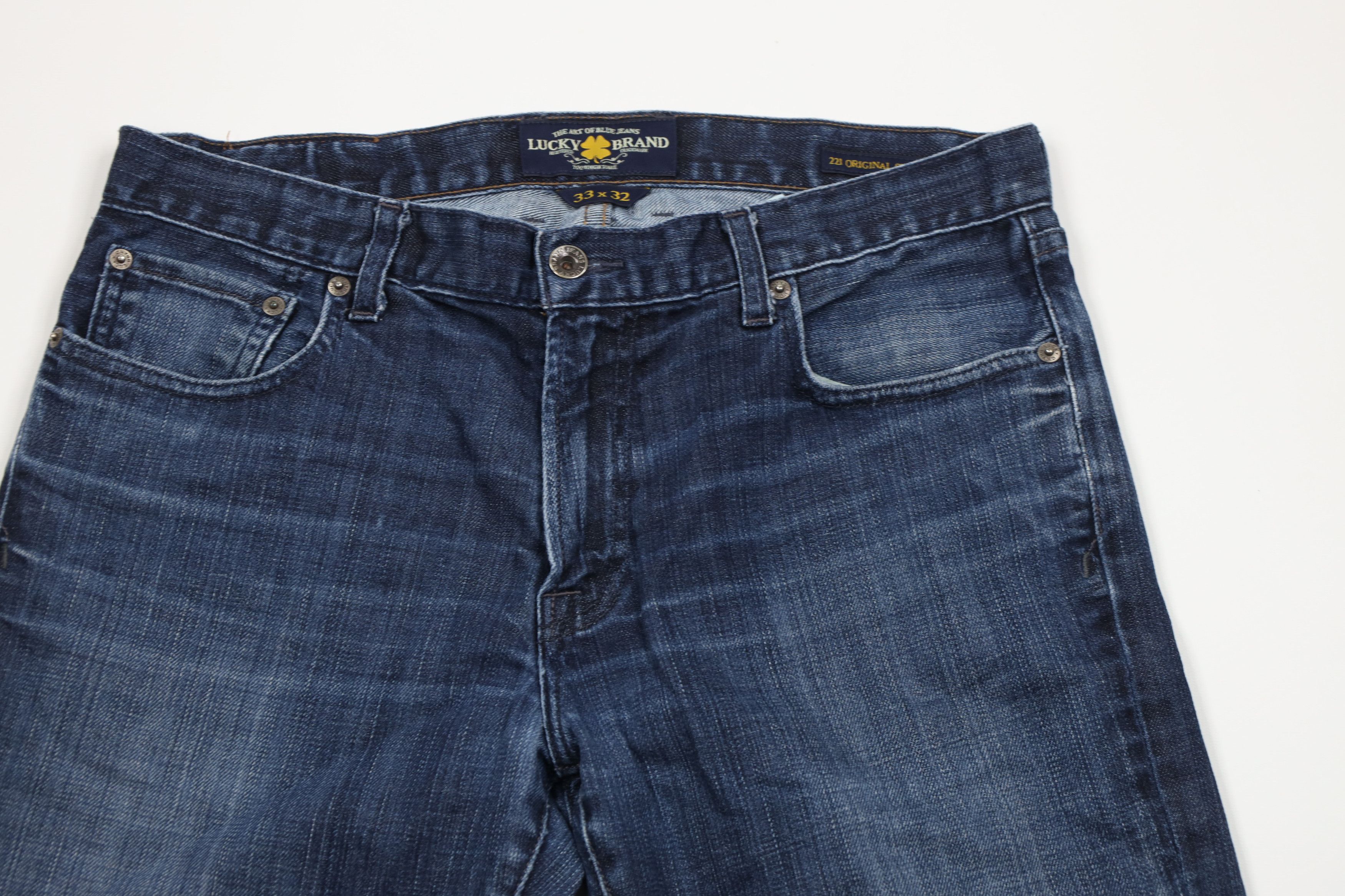 Lucky Brand × Vintage Vintage Lucky Brand Jeans 221 Original Straight Leg Jeans Size US 33 - 2 Thumbnail