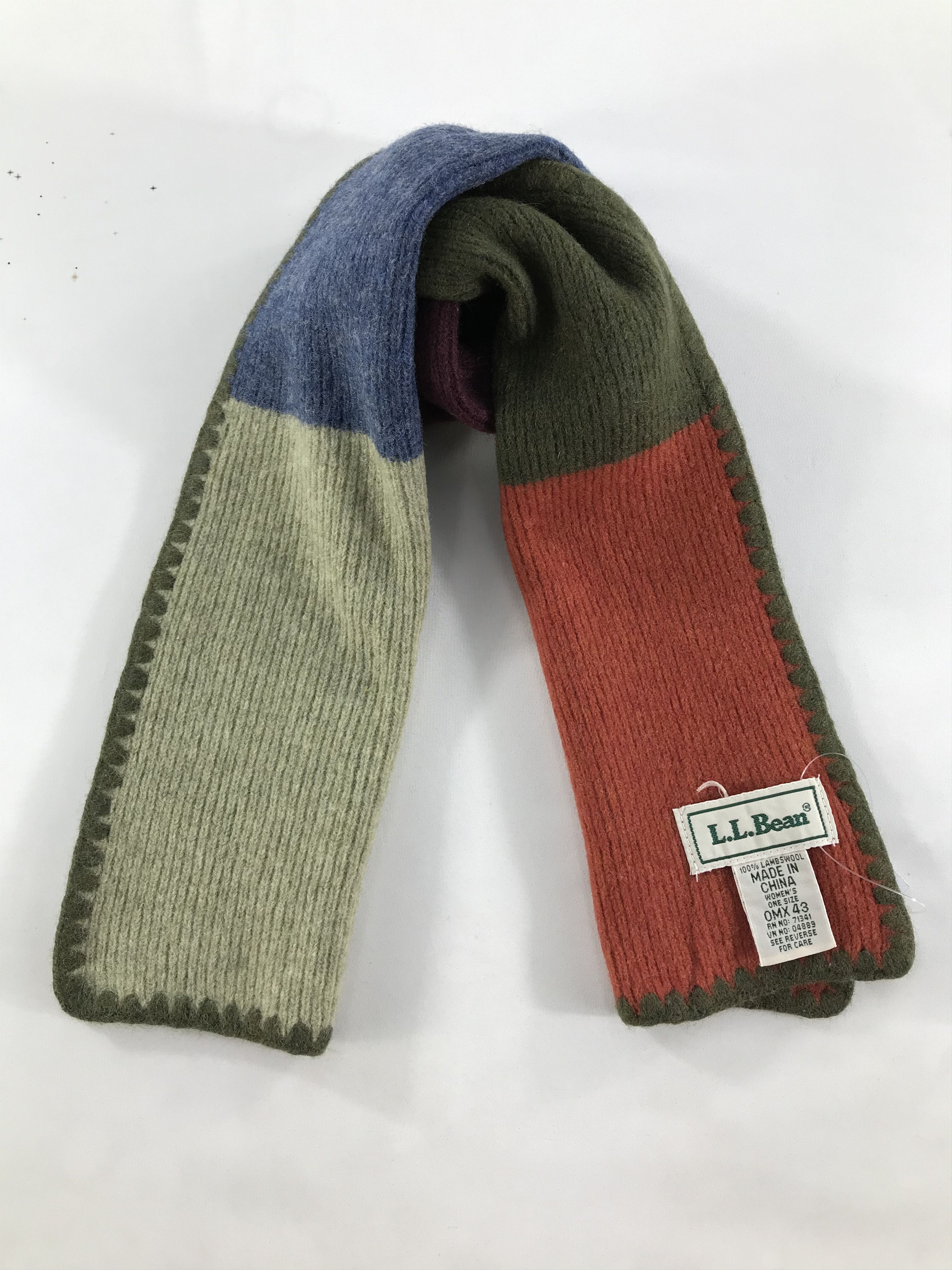 L.L. Bean Vintage L.L. Bean Scarf/Muffler/Neckwear MF987 Size ONE SIZE - 1 Thumbnail