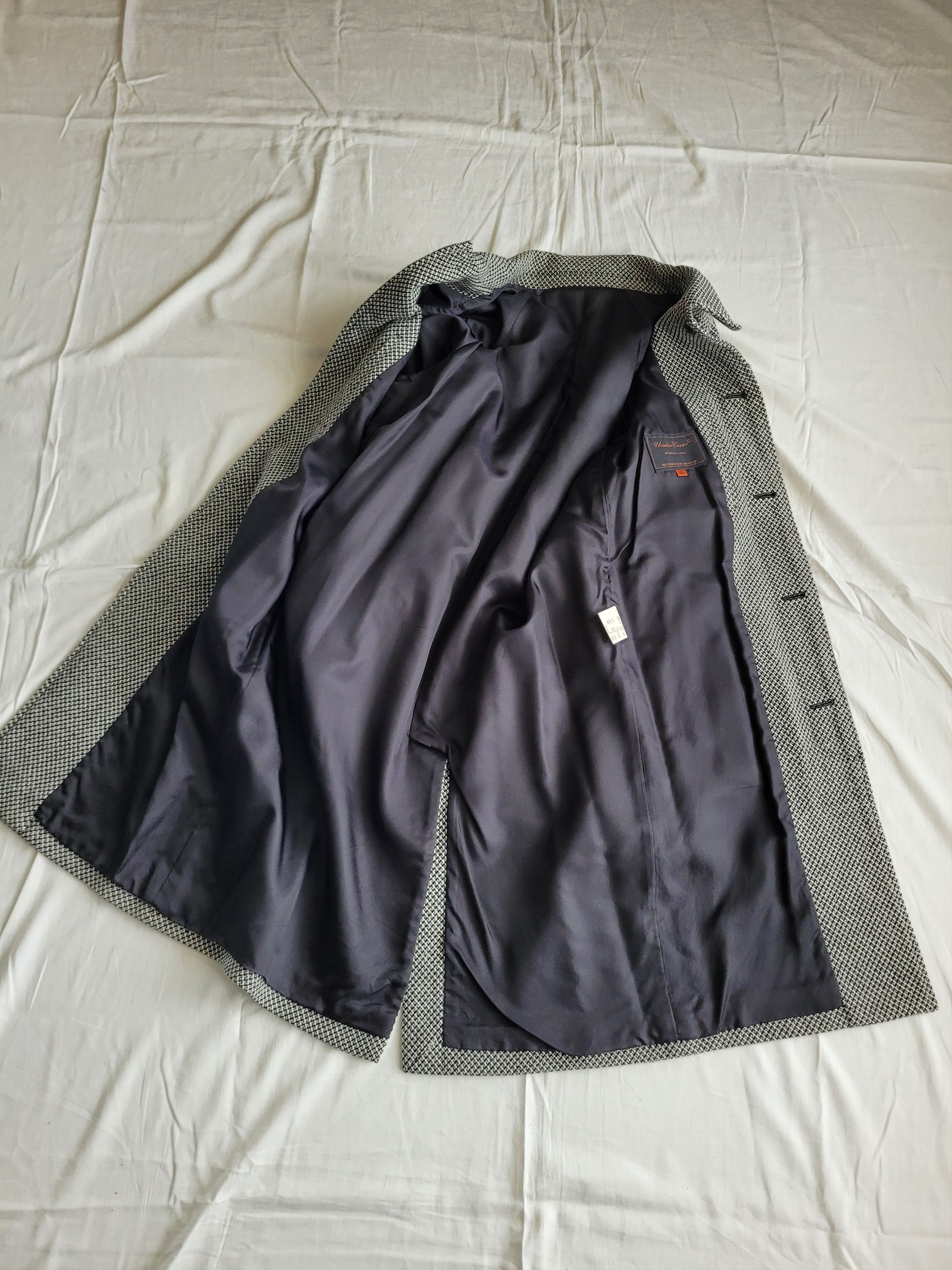 Undercover Undercover Fall 2007-2008 avantgarde wool-angora coat Size US L / EU 52-54 / 3 - 8 Thumbnail