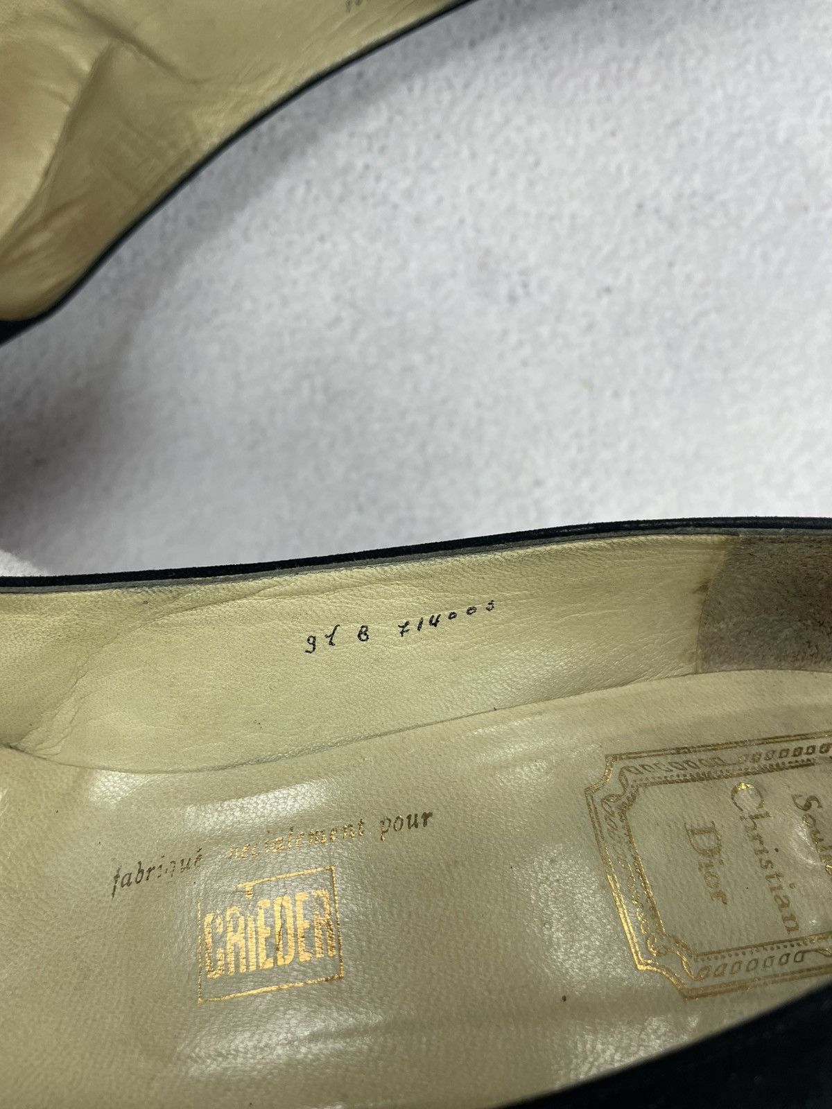 Christian Dior Monsieur × Dior Rare! Christian Dior Souliers Heels EU 41.5-42 US 11-11.5 Size US 11 / IT 41 - 14 Thumbnail