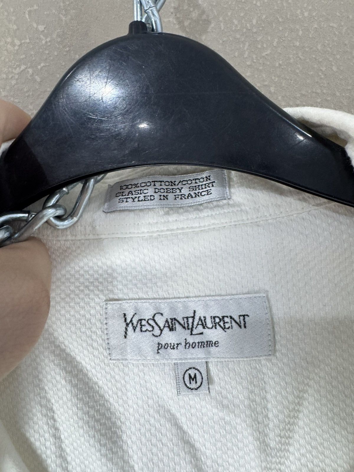 Yves Saint Laurent Vintage Yves Saint Laurent YSL Short Sleeve Shirt Size US M / EU 48-50 / 2 - 4 Thumbnail
