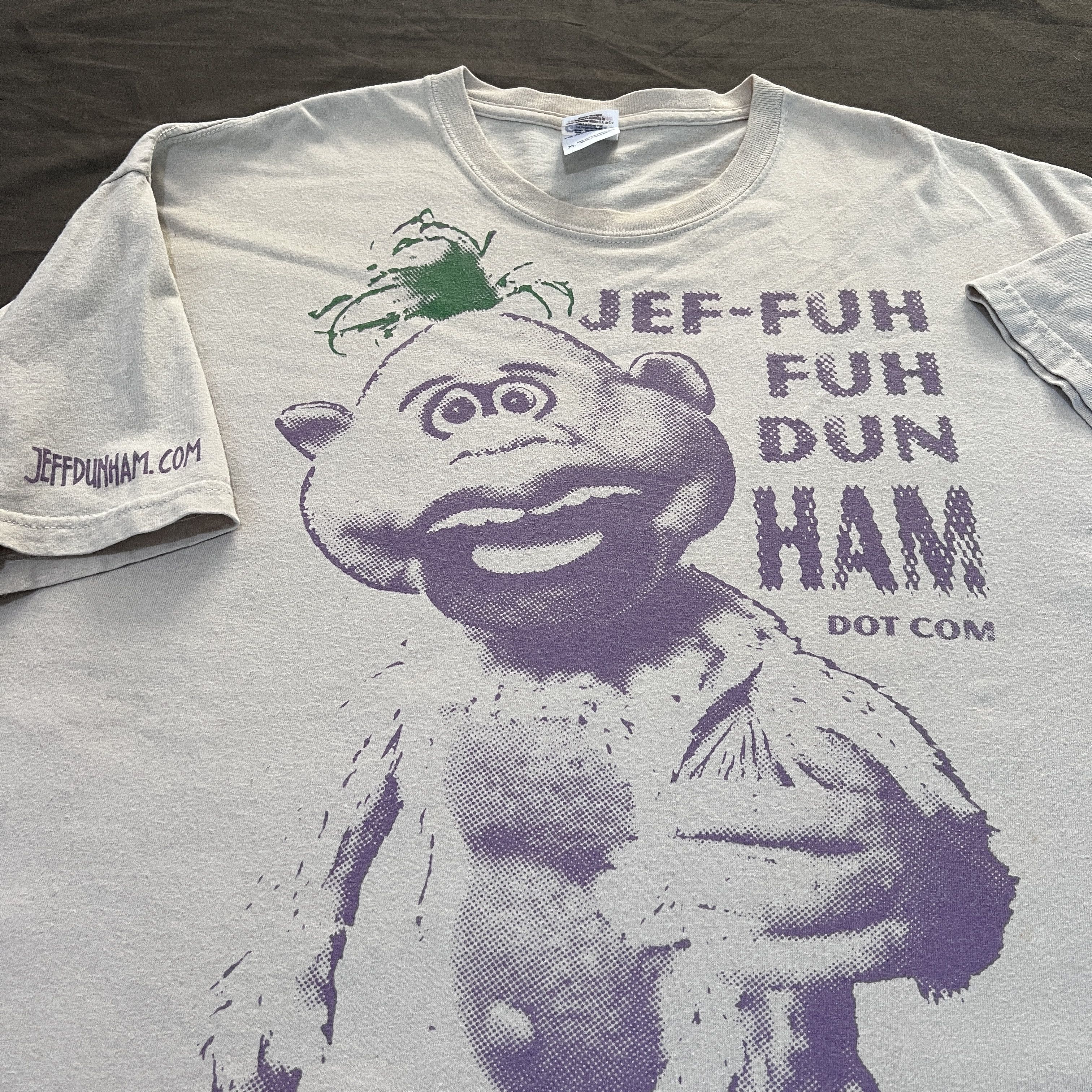 Vintage Vintage Y2K Jeff Dunham Peanut Puppet Promo Tee XL Funny Size US XL / EU 56 / 4 - 2 Thumbnail
