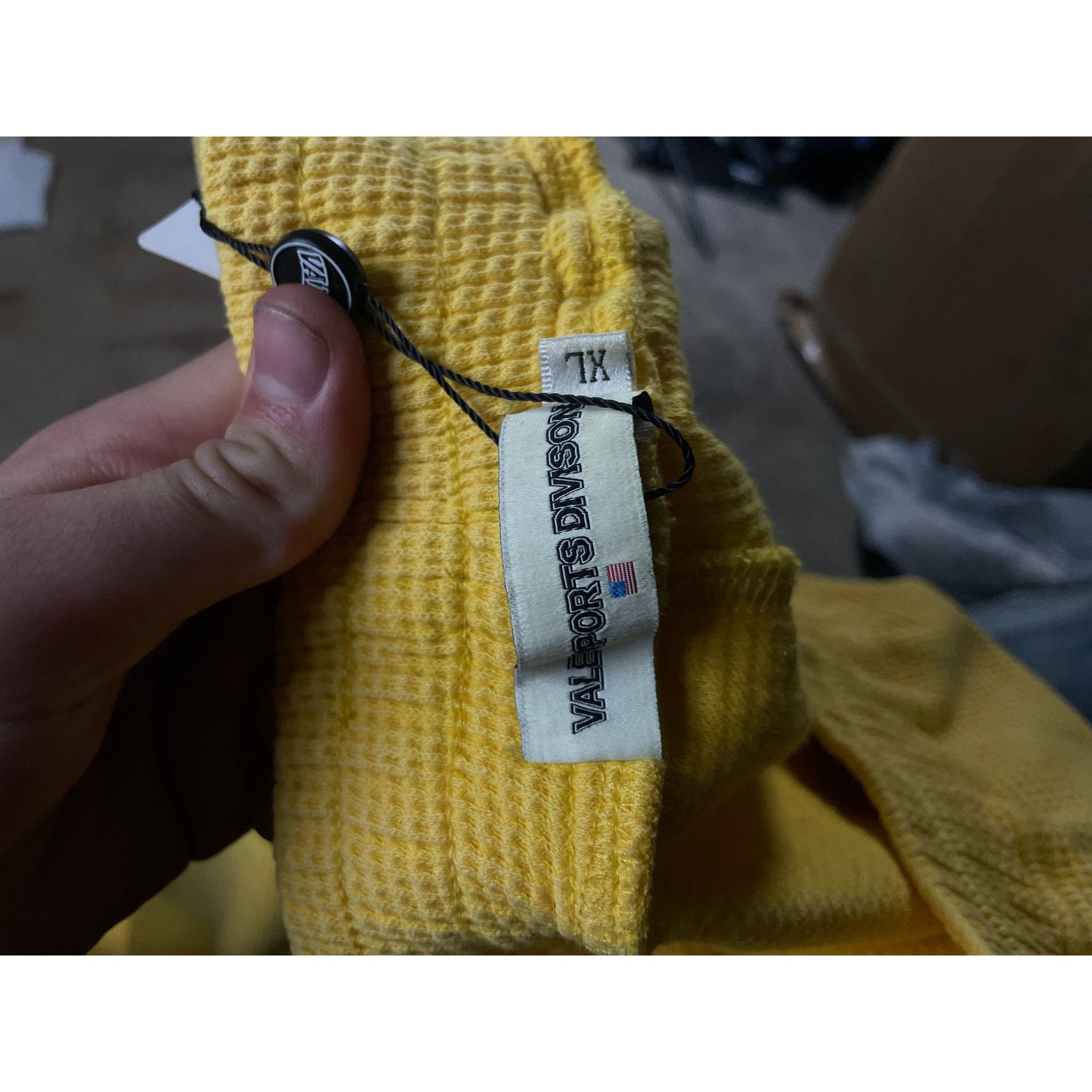 Vale VALE Dreams Rhinestone Thermal Sweats Yellow New W/Tags XL Size US 36 / EU 52 - 6 Thumbnail