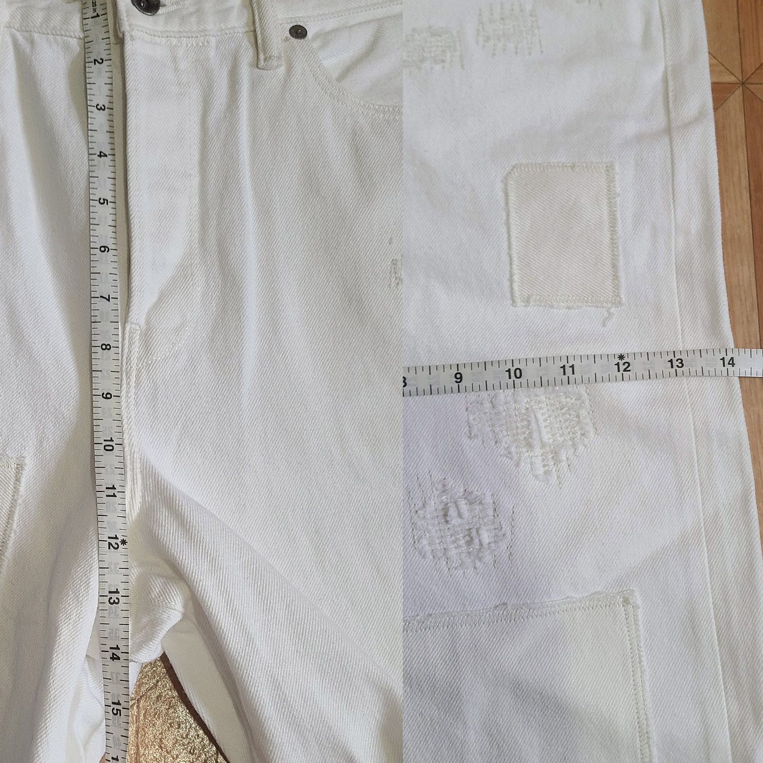 Todd Snyder Todd Snyder Relaxed Selvedge Jean Distressed $248 Size US 36 / EU 52 - 13 Thumbnail
