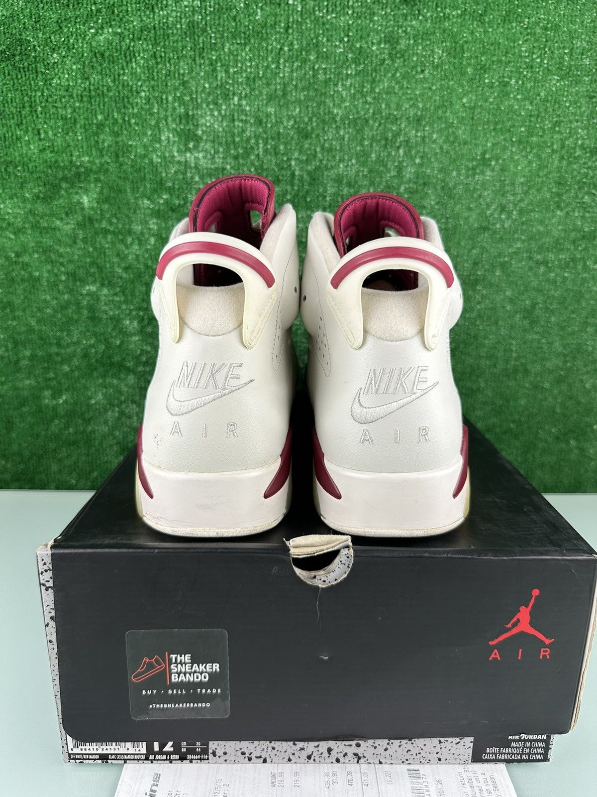 Jordan Brand Air Jordan 6 Retro 2015 Maroon Size 12 Size US 12 / EU 45 - 7 Thumbnail