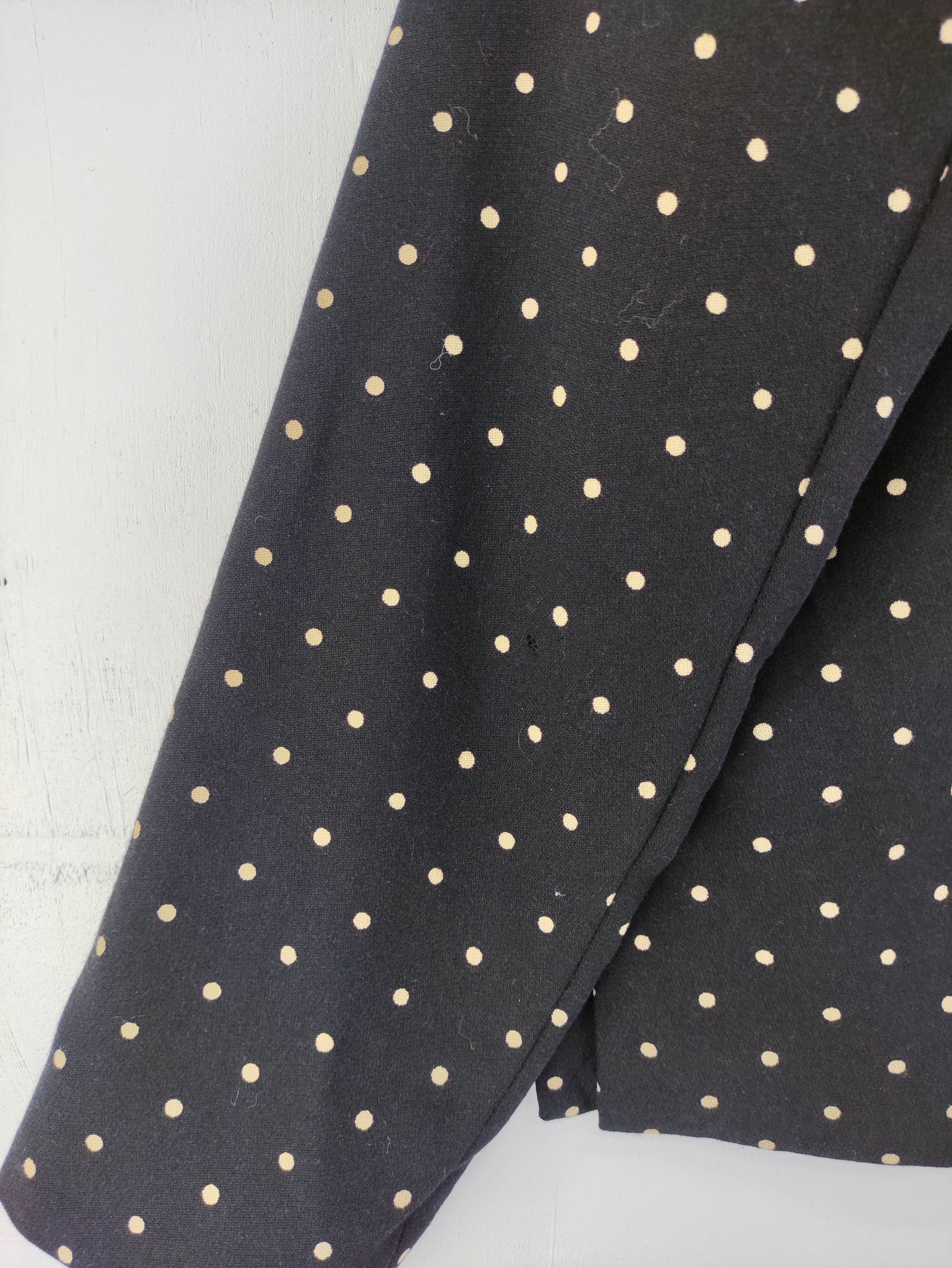 Kenzo Vintage Kenzo Paris Wool Polka Dot Blazer Jacket Size M / US 6-8 / IT 42-44 - 7 Thumbnail