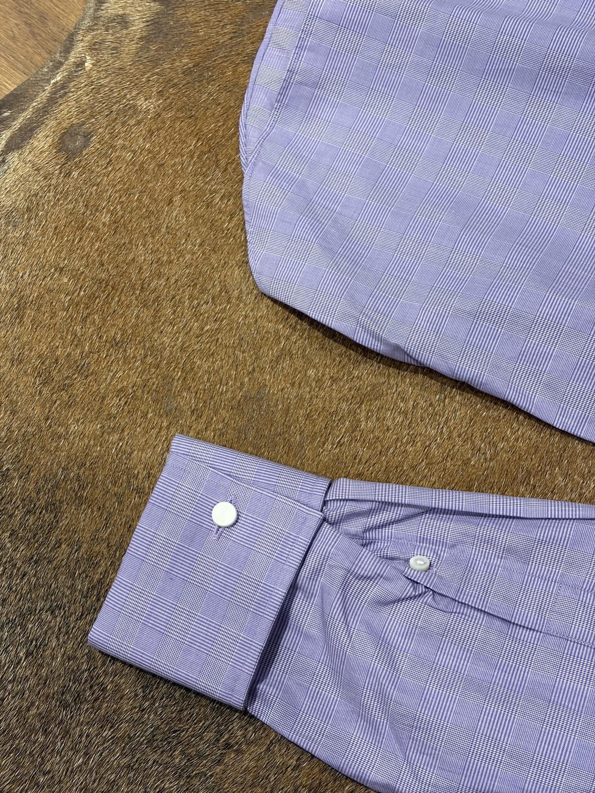 Ralph Lauren Purple Label Ralph Lauren Purple Label Dress Shirt – Lavender Check Size US L / EU 52-54 / 3 - 5 Thumbnail