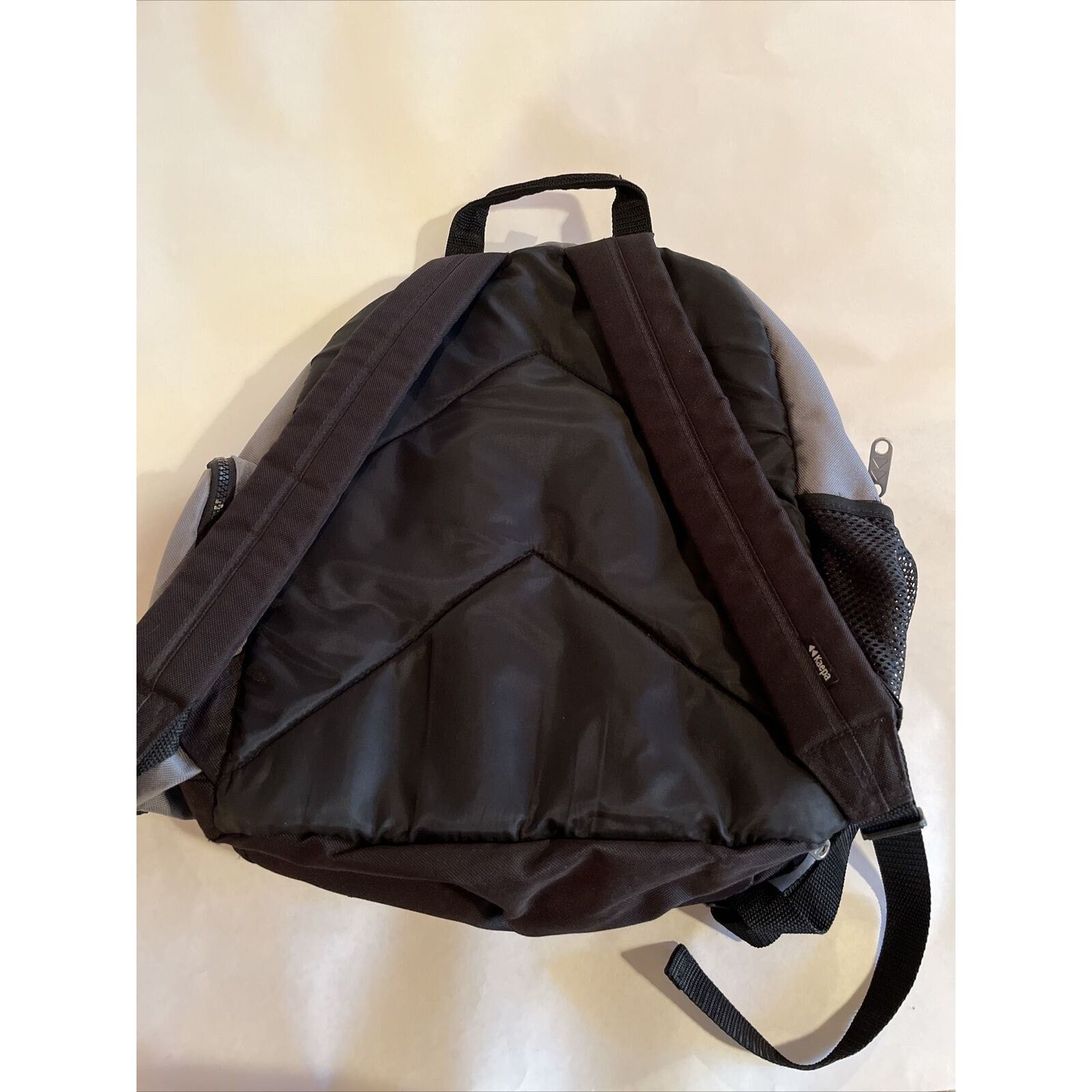Kappa Kaepa Universal Backpack Gray Black Hiking School Bag Size ONE SIZE - 2 Thumbnail