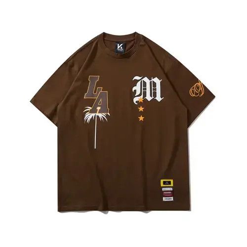Other L.A Palm Tree Print Graphic Short Sleeve T-Shirt Size US XL / EU 56 / 4 - 4 Thumbnail