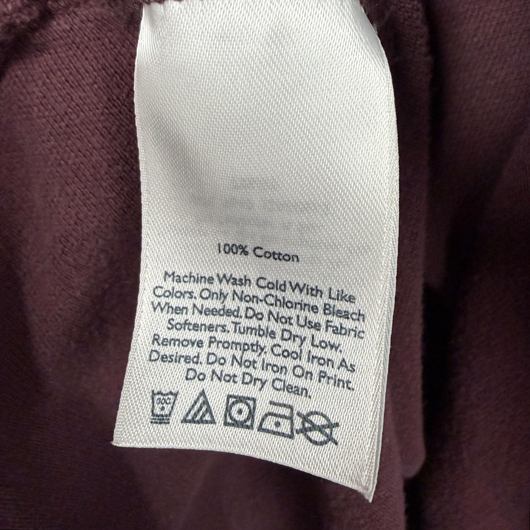 Eddie Bauer Eddie Bauer Polo Shirt Mens XL Maroon Long Sleeve Casual Travel Golf Tennis Walking 100% Cotton Size US XL / EU 56 / 4 - 6 Thumbnail