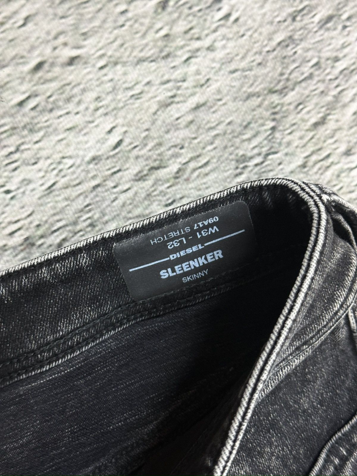 Diesel Diesel jeans skinny slim sleenker Y2K grey Size US 32 / EU 48 - 11 Thumbnail