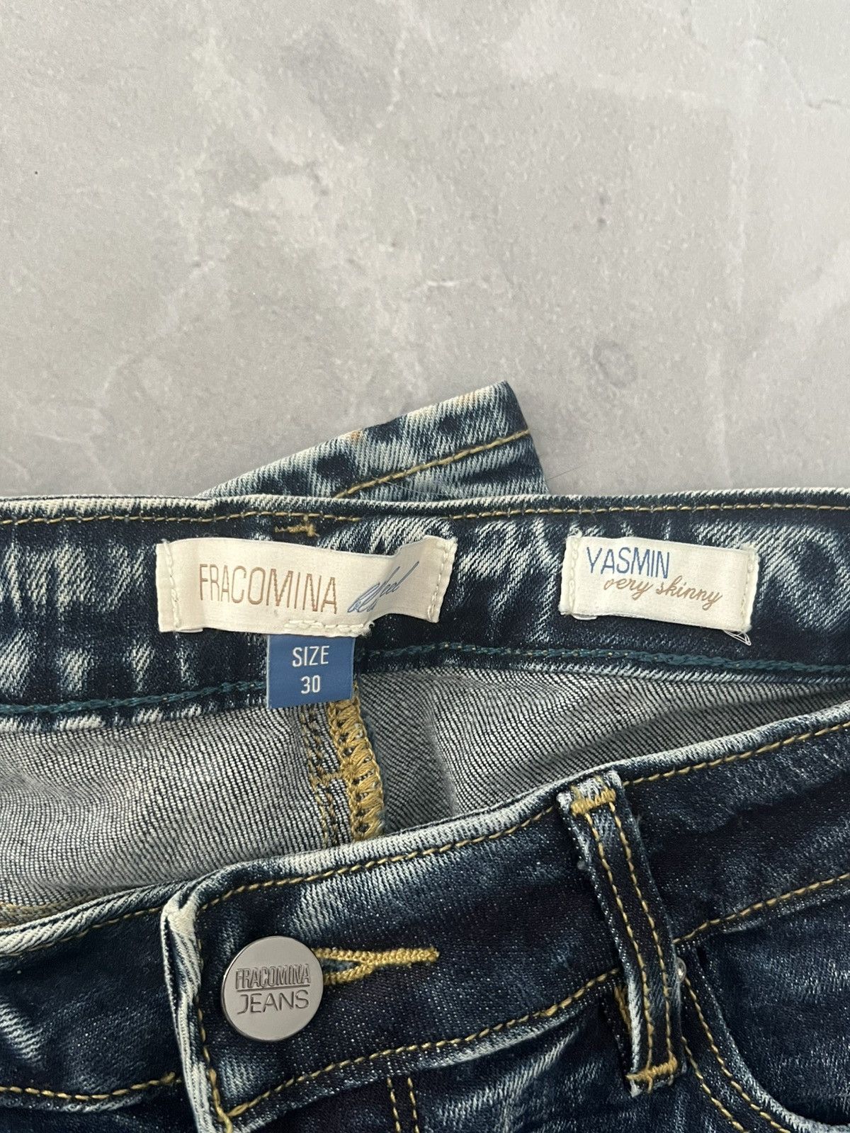 Japanese Brand Japanese Streetwear Glamour Slim / Dark Blue Archive Swag Size US 30 / EU 46 - 7 Thumbnail