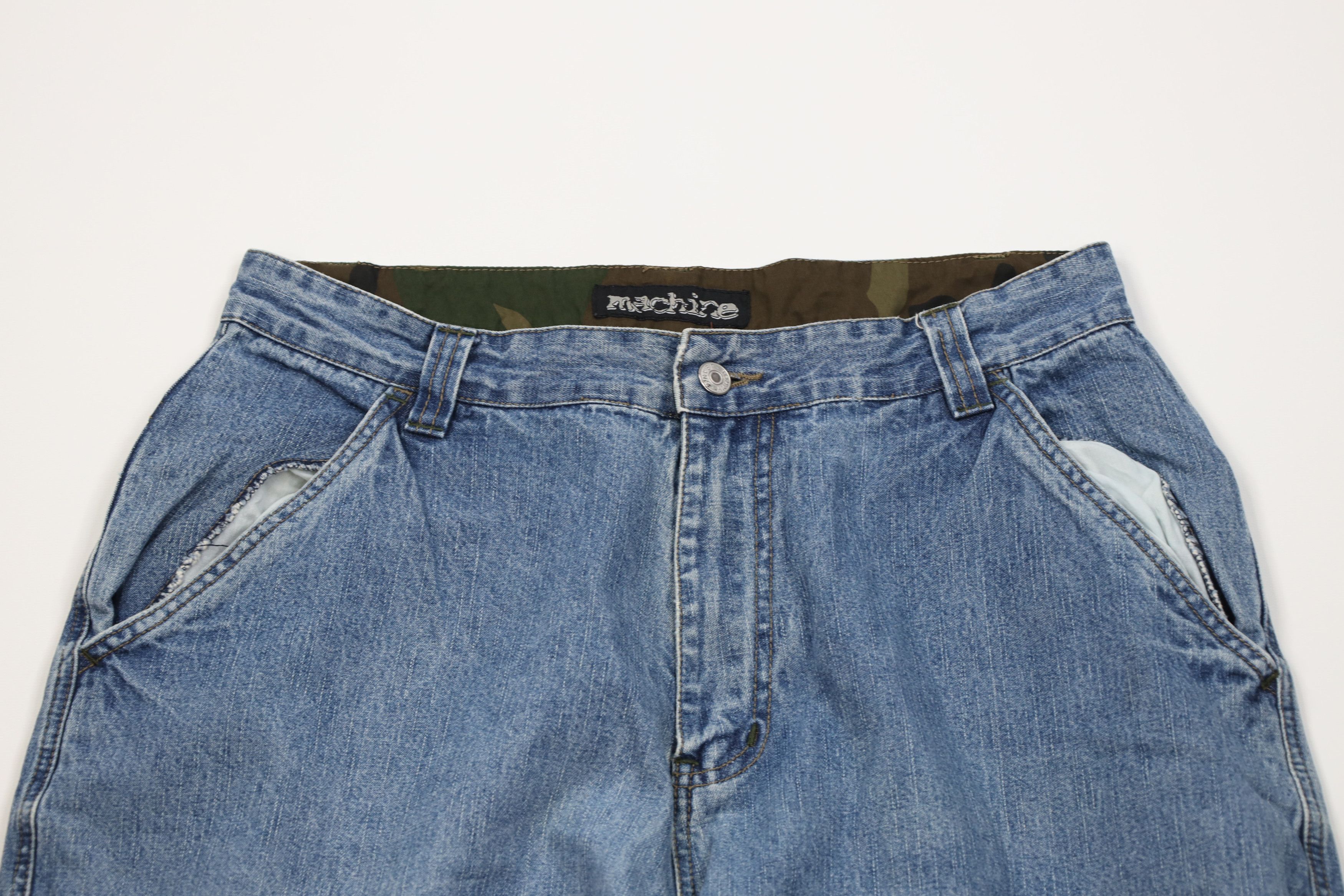 Toy Machine Vintage 90s Y2K Toy Machine Skateboarding Wide Denim Jeans Size US 34 / EU 50 - 2 Thumbnail