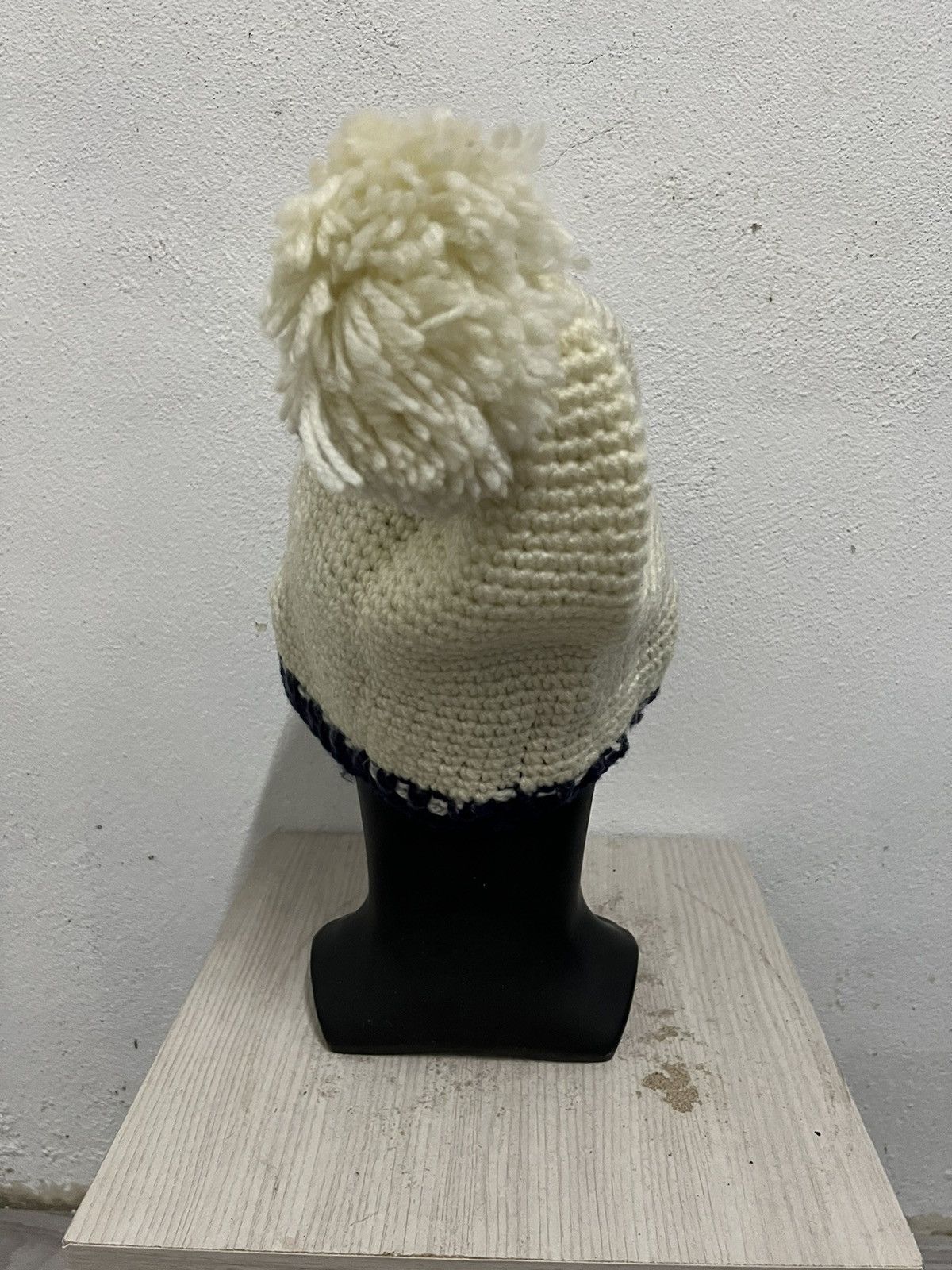 Ellesse × Vintage Vintage Ellesse crochet beanie hat Size ONE SIZE - 5 Thumbnail