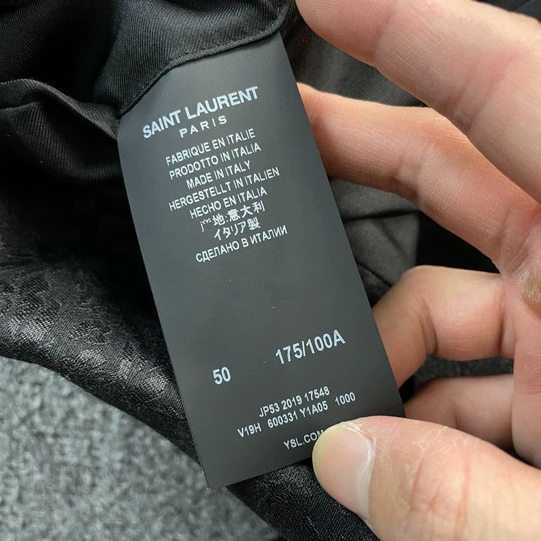 Saint Laurent Paris Saint Laurent Paris Dark Floral blazer 2505-Nextarrow Size 50R - 5 Thumbnail