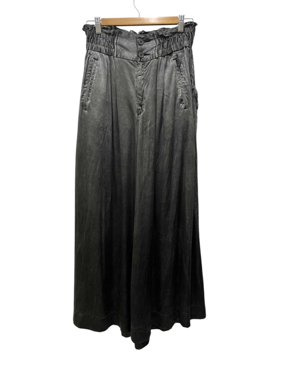 CABANE de ZUCCa Vintage Zucca Cabane de Zucca Wide Rayon Pants Women Pants Size 27" / US 4 / IT 40 - 3 Thumbnail